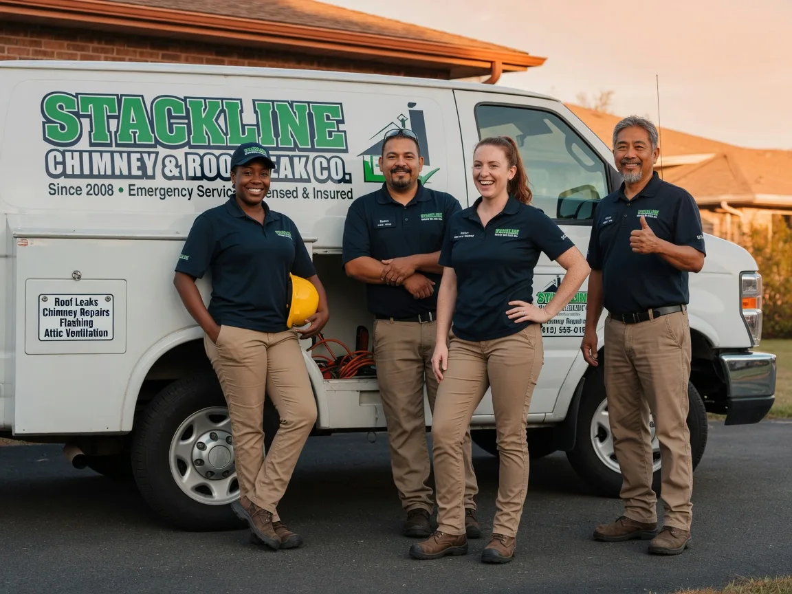 Chimney flashing repair company in Rail Road Flat, CA